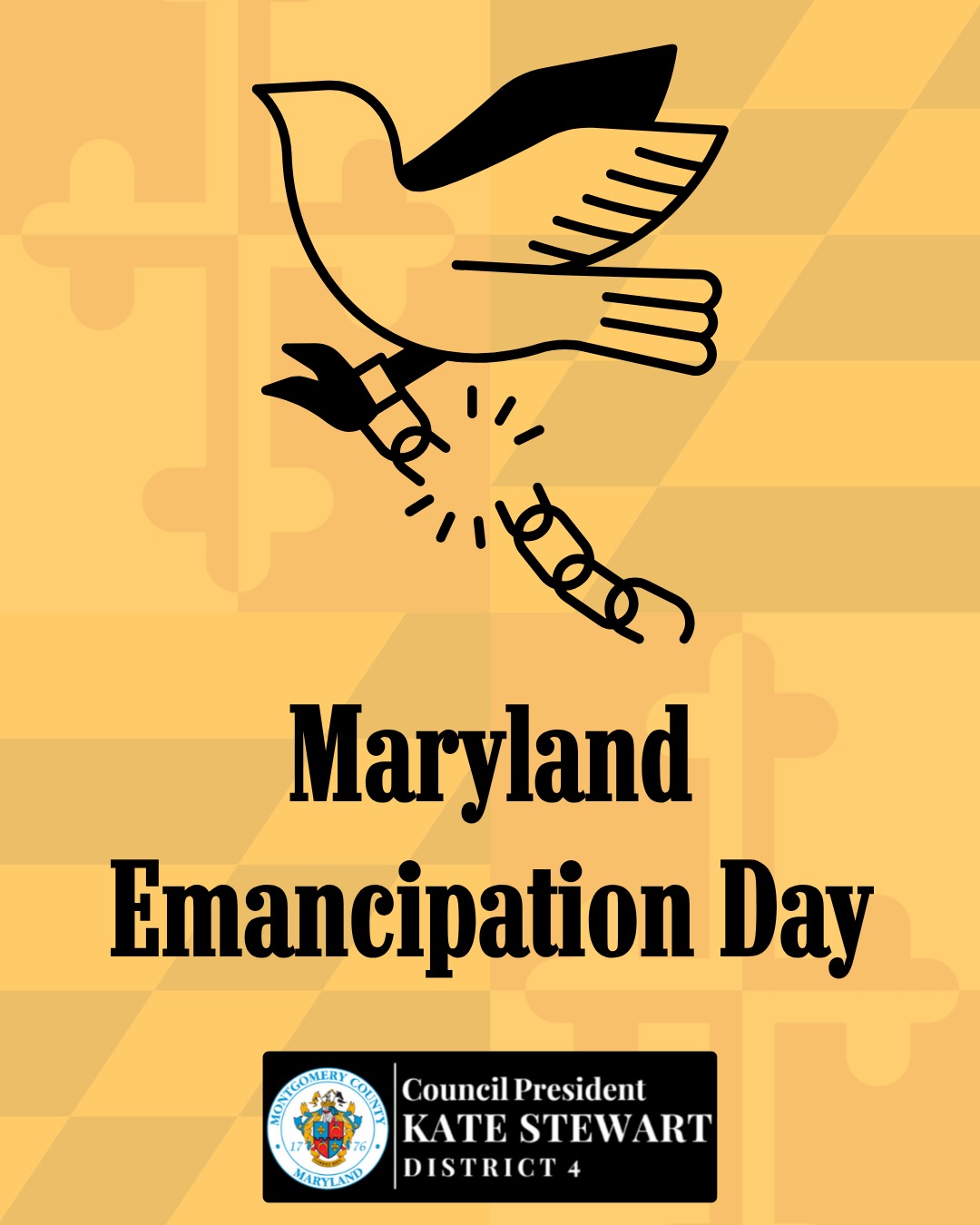 Councilmember Kate - 161 years ago today, a new Maryland State ...