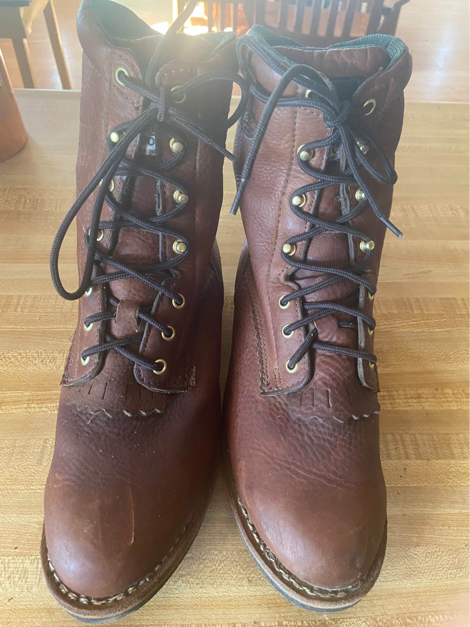 Georgia Boot women’s lace up ropers size 11 medium - Boots - Mount ...