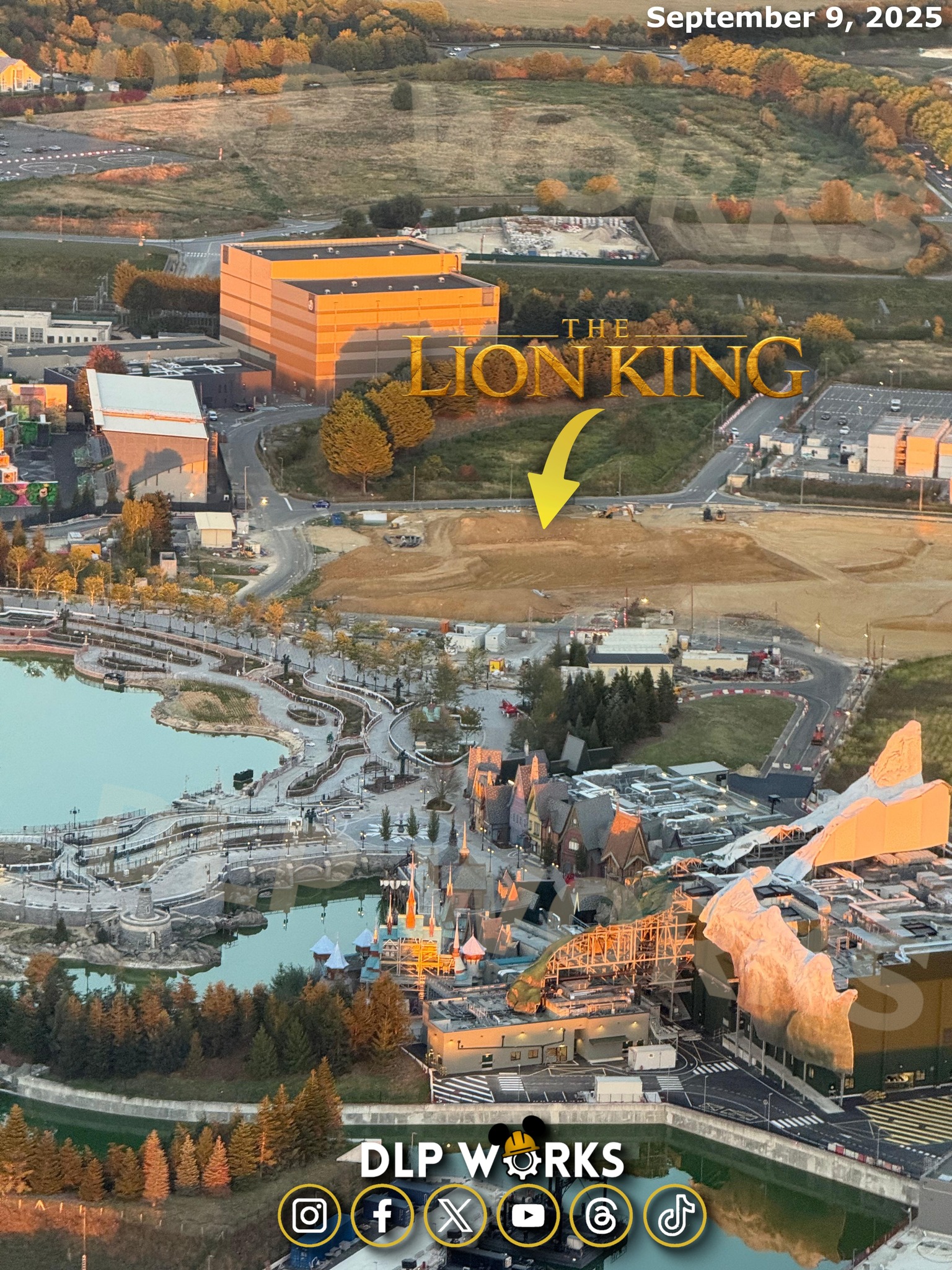 DLP Works - [Aerial Views] ️🦁 #DisneyAdventureWorld Lion... | Facebook