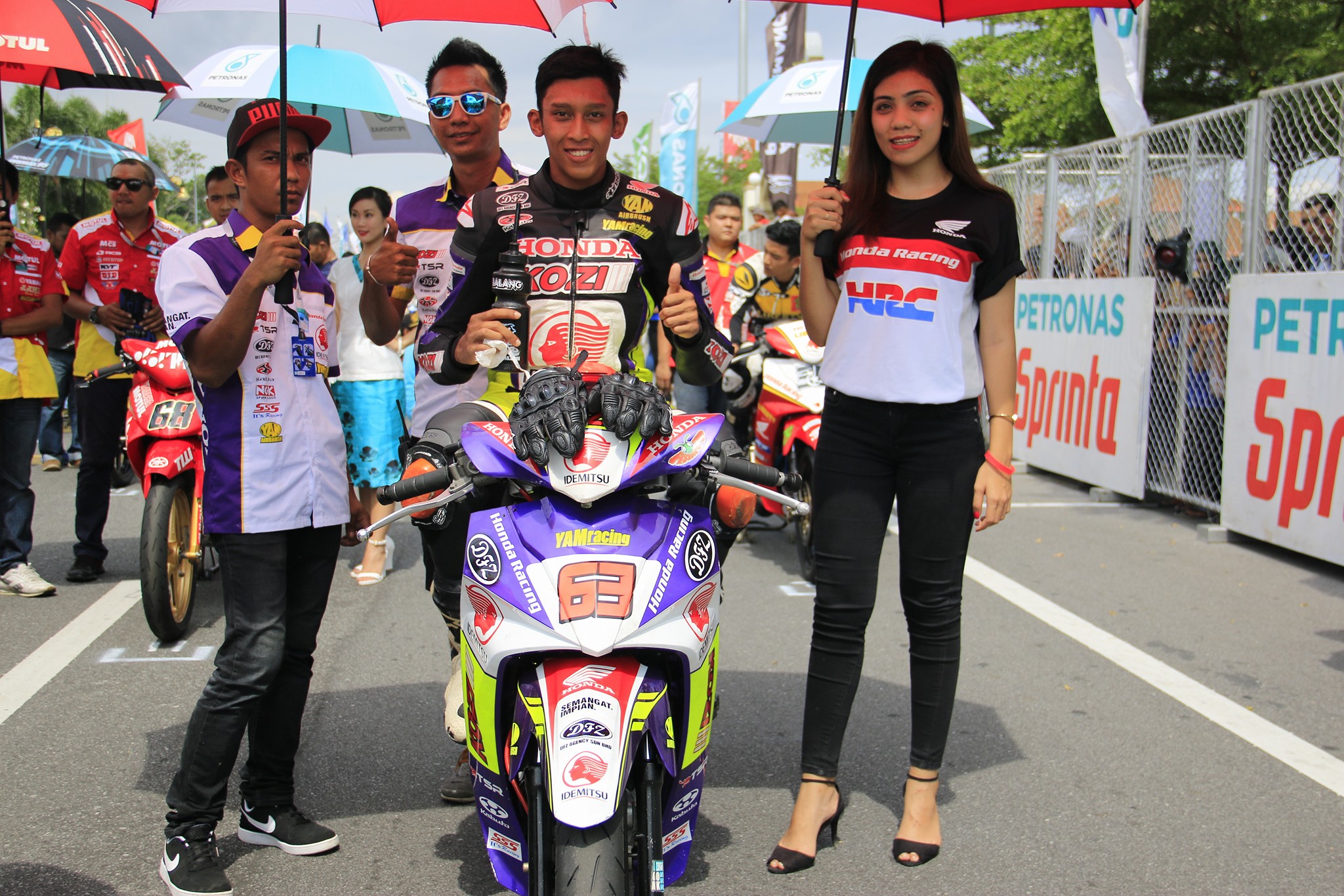 Idemitsu Kozi DFZ Yam... - Idemitsu Kozi DFZ Yam Honda Racing