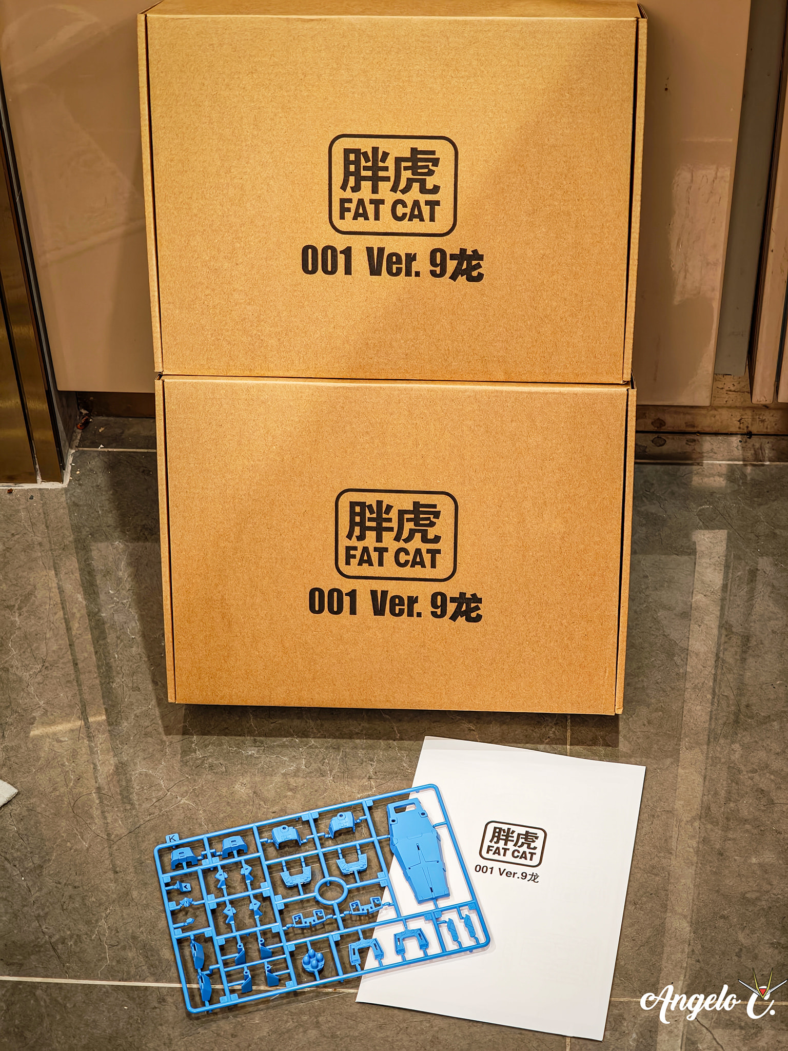 Gundam fatcat 001 rx-78-2 ver 2.0 model kit