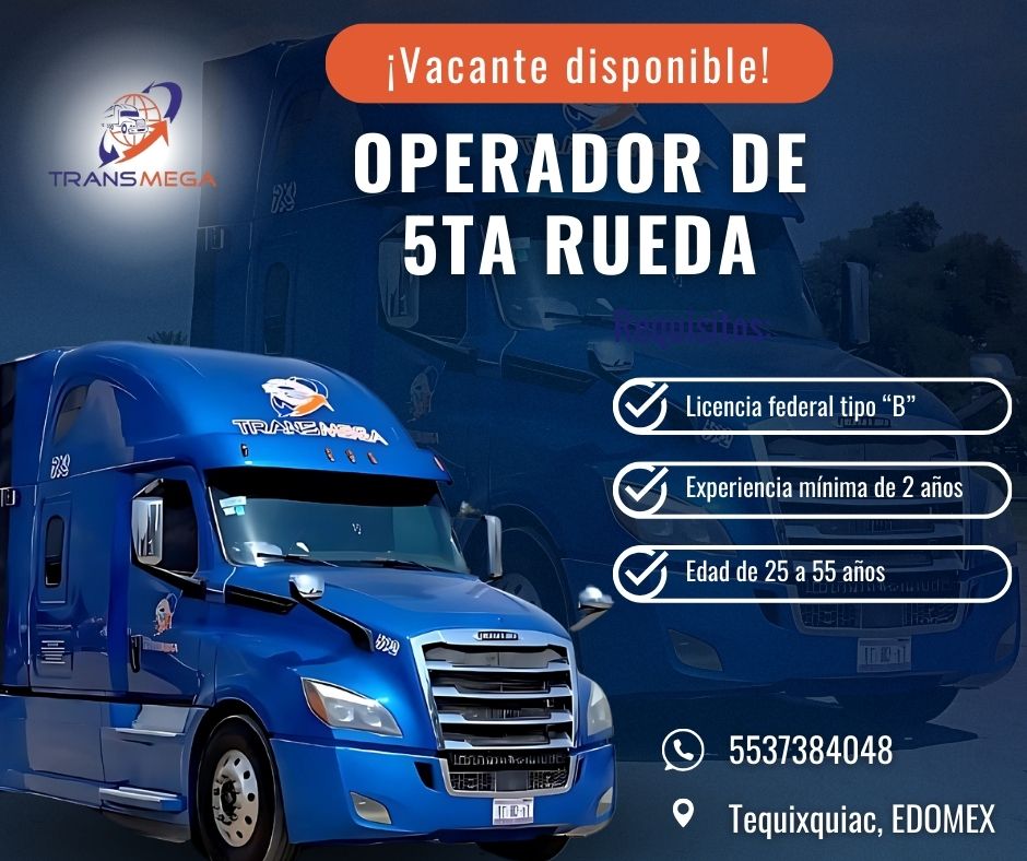 🚛💥 ¡TRANSMEGA ESTA CONTRATANDO ! 💥🚛... - Logistica Transmega | Facebook