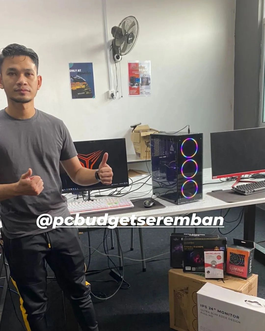 Terima kasih kerana percaya dan... - PC Budget Seremban