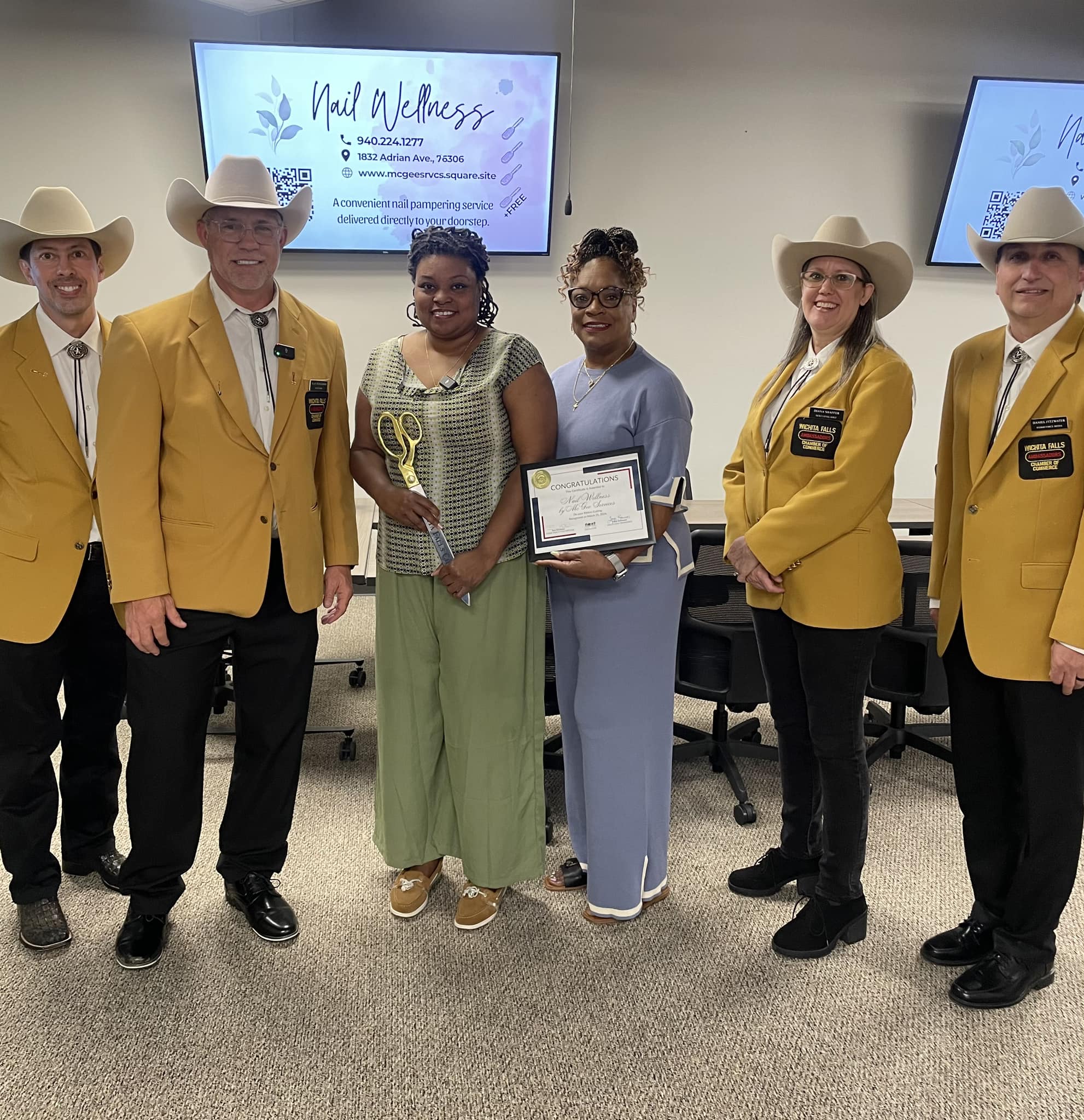 Wichita - Congratulations to Nail Wellness by McGee Services on her ...