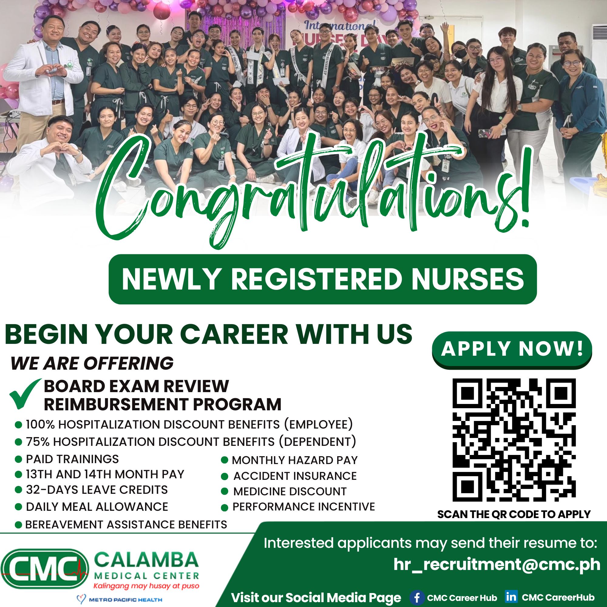 CMC Career Hub - Congratulations to all the Newly... | Facebook