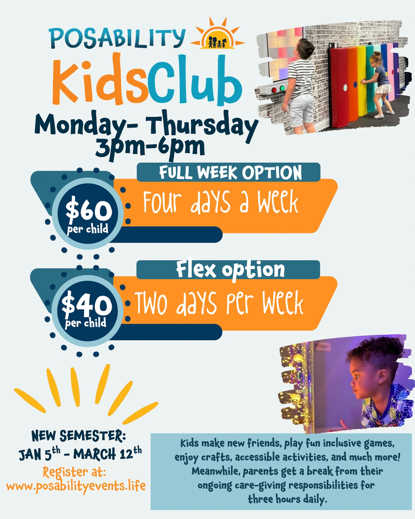 Posability - 🌟 SIGN UP NOW! 🌟 POSABILITY Kids Club is back... | Facebook