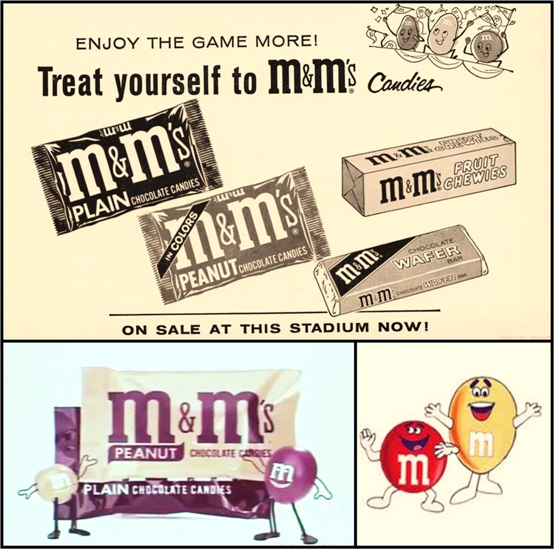 m&m　オーダー 1971: The M&M goes away. #ThrowbackThursday MORE PHOTOS: bit.ly