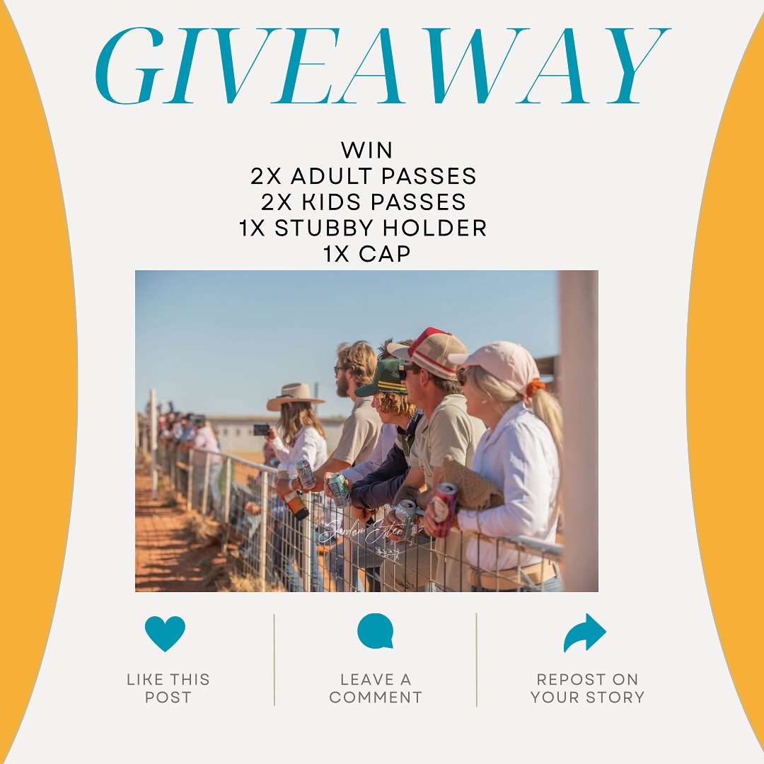 🚨 GIVEAWAY TIME! 🚨 We’re... - Glendambo District Sports Club | Facebook