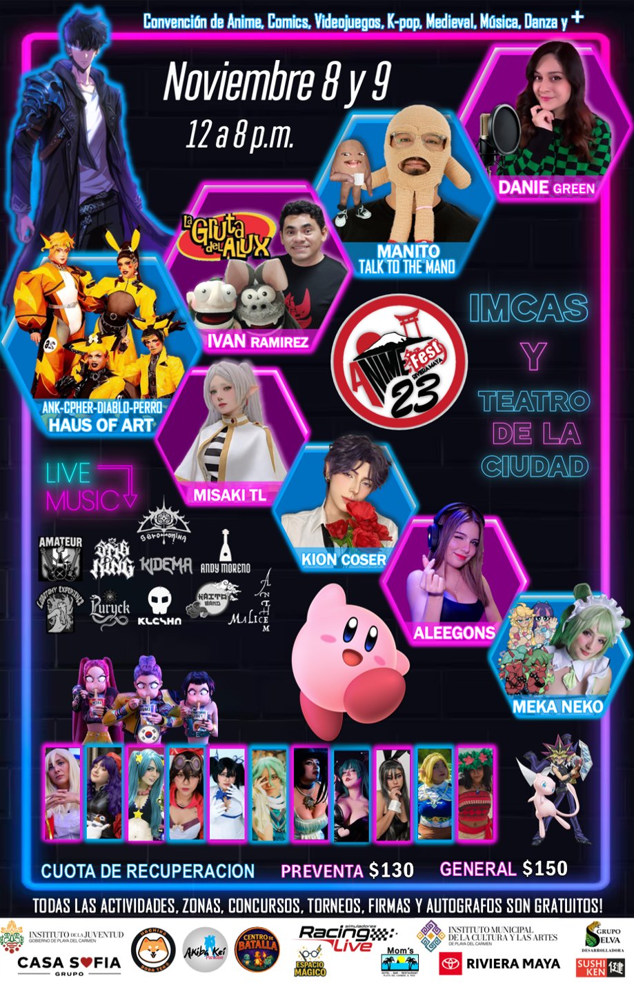 Anime - 🌸 ¡Llega la 23ª edición del ANIME FEST RIVIERA MAYA! 🌸 🎉 ¡Este ...