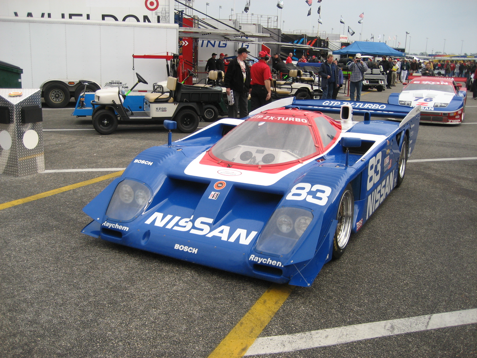 Nissan GTP ZX-T at 1990 Miami Grand Prix