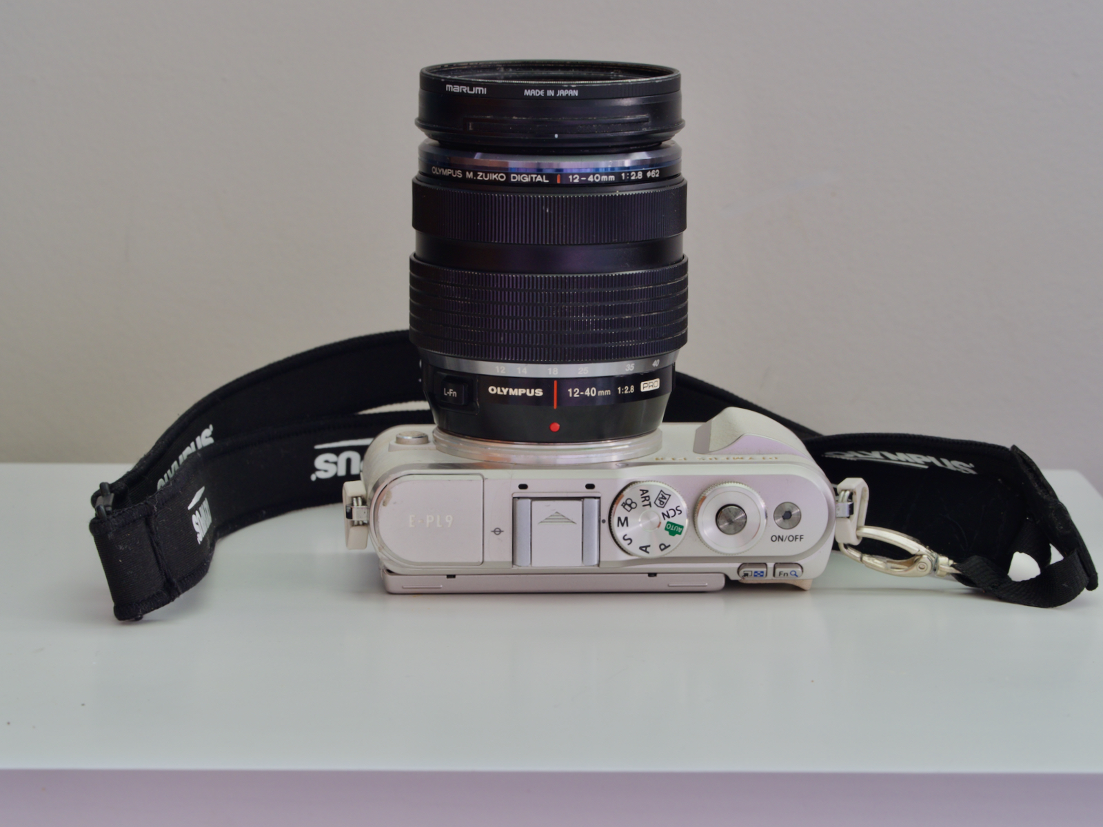 Olympus E-PL9 with 40-150mm lens and extension tube