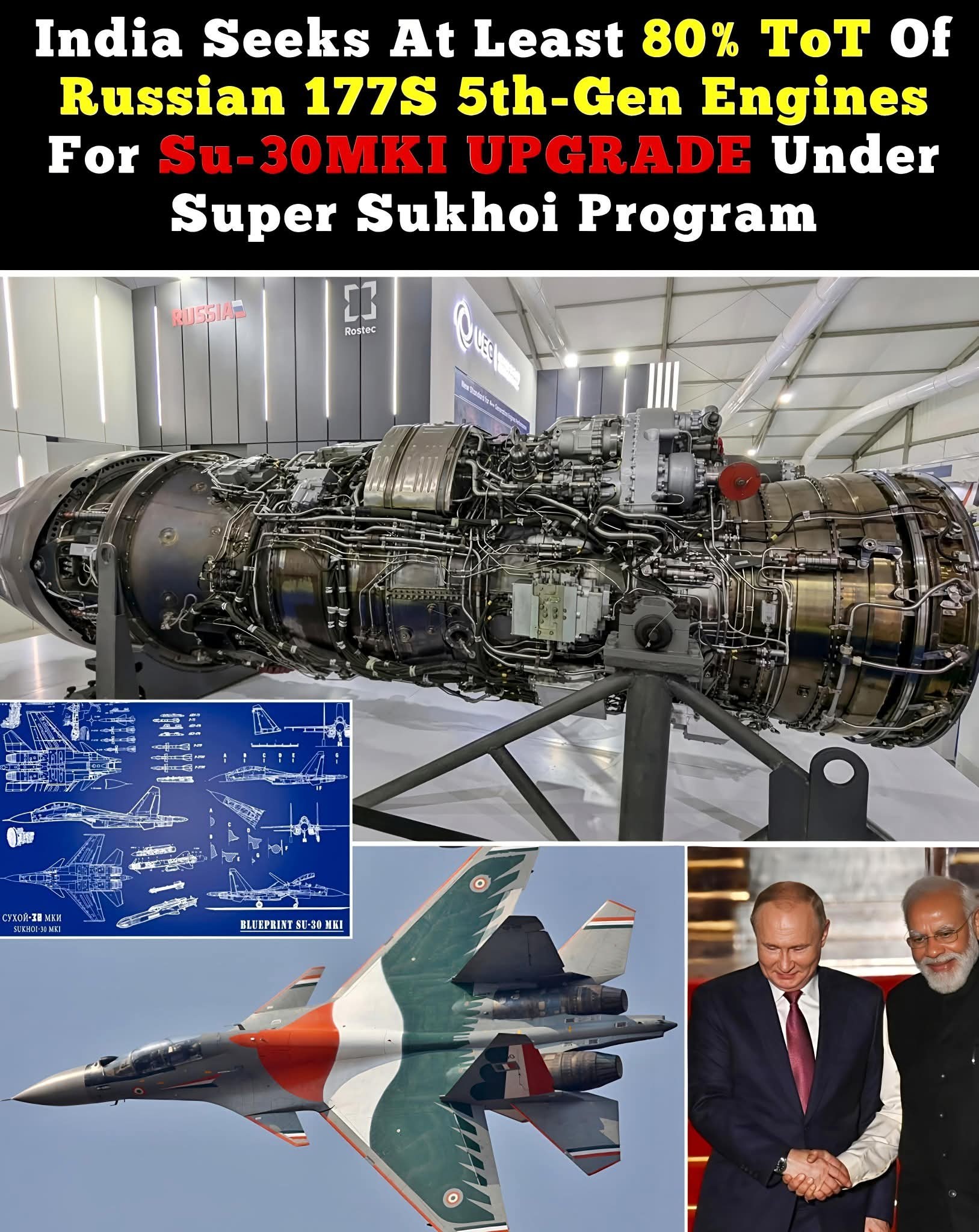Indian - 🔴 India's #Super_Sukhoi Ambition: India is reportedly seeking ...