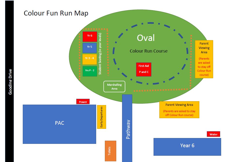 Merrimac - 🌈🏃‍♂️ **Important Details for Tomorrow’s Colour Fun Run!** 🏃 ...