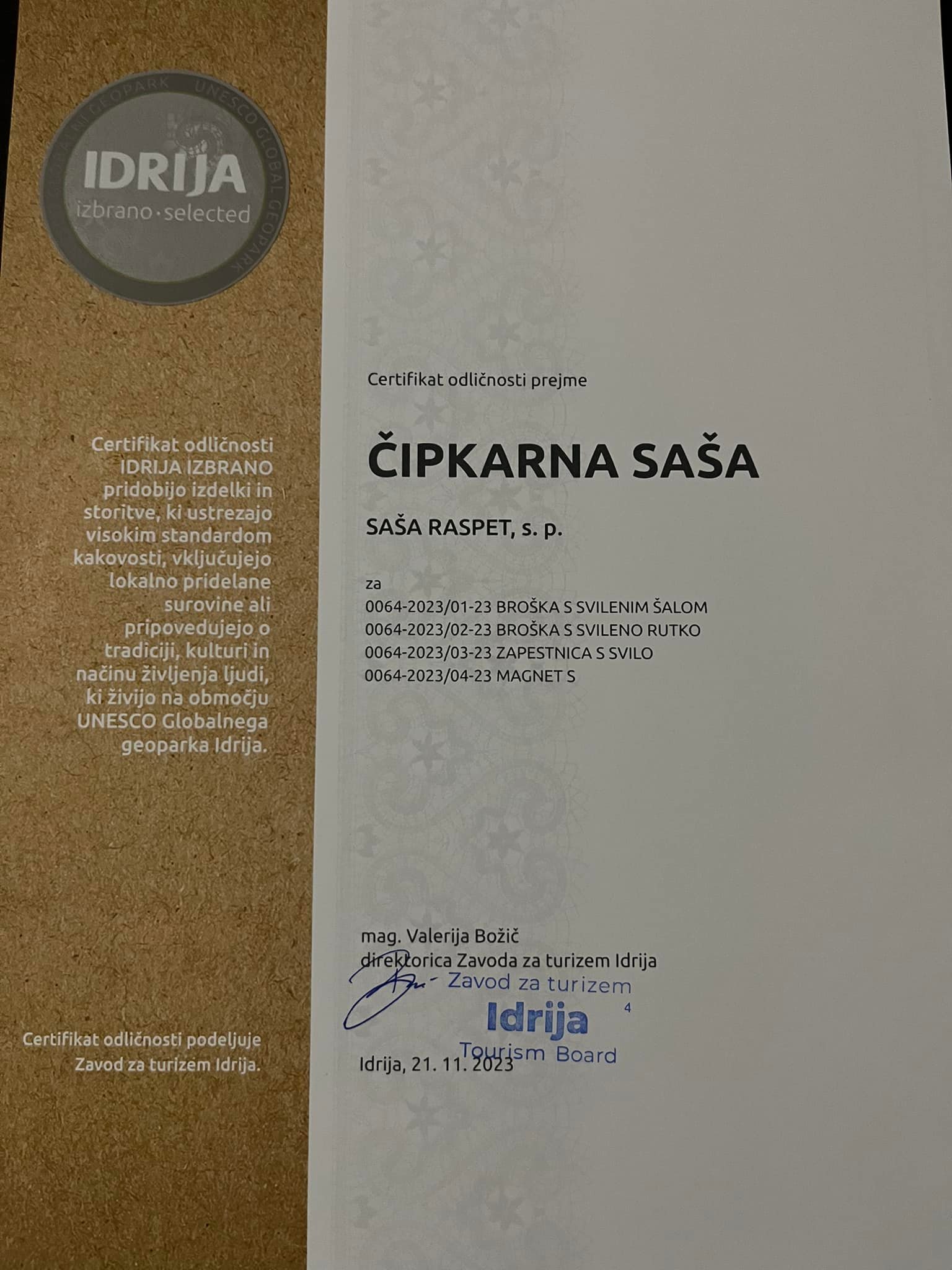 Čipkarna Saša - 😍 Sedaj pa lahko z velikim veseljem povem... | Facebook