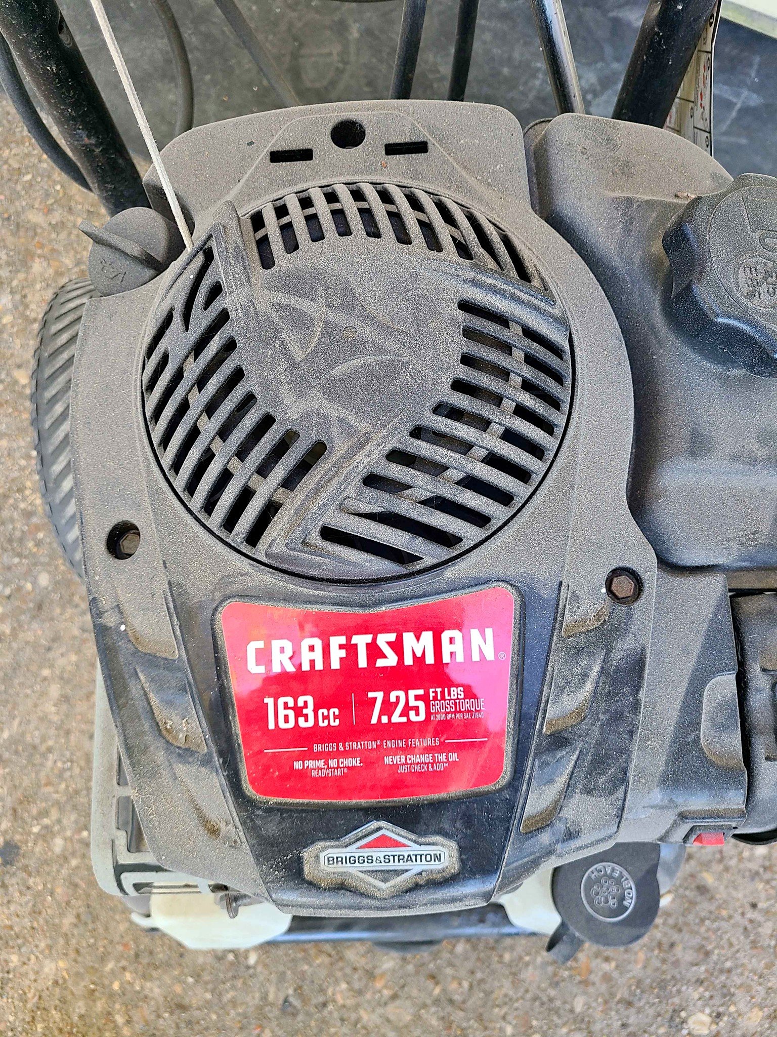 Craftsman 2800 PSI Pressure Washer 163cc Briggs & Stratton - Pressure ...