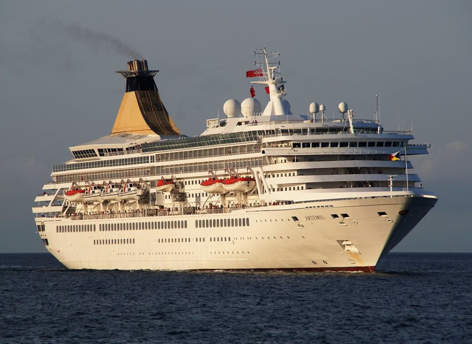 The World's - Royal Princess launched in 1984 44,348GT for