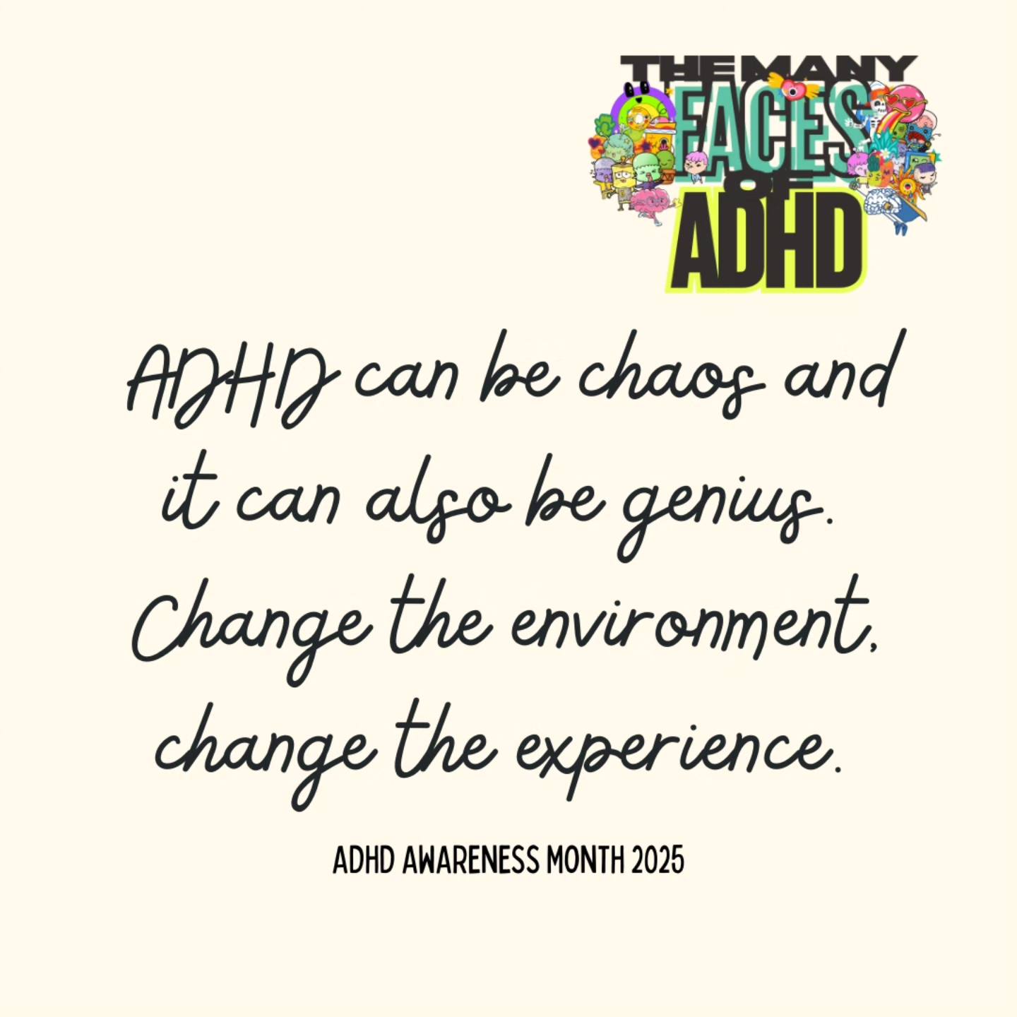 The Many Faces of ADHD 🧠 ADHD... - A Different Human Design | Facebook
