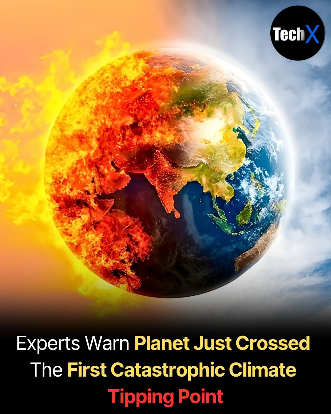 Tech - 🌍🔥 Earth Has Crossed Its First Climate Tipping Point 🔥🌍 ...