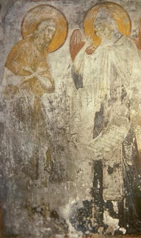 With the Sign of the Cross, the old monk Abba Joseph trapped in his ...