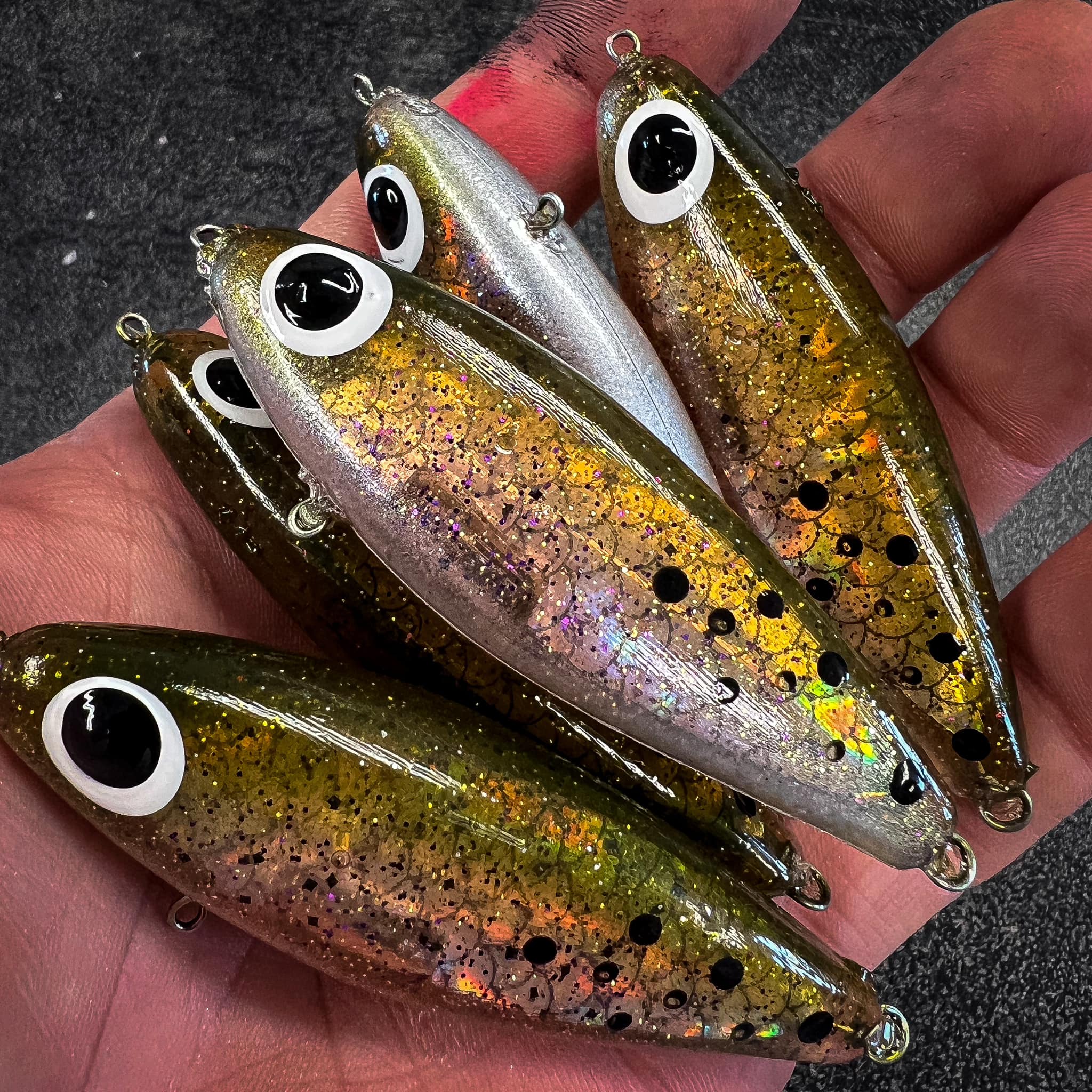 custom corky fishing lures Coastal Marsh 