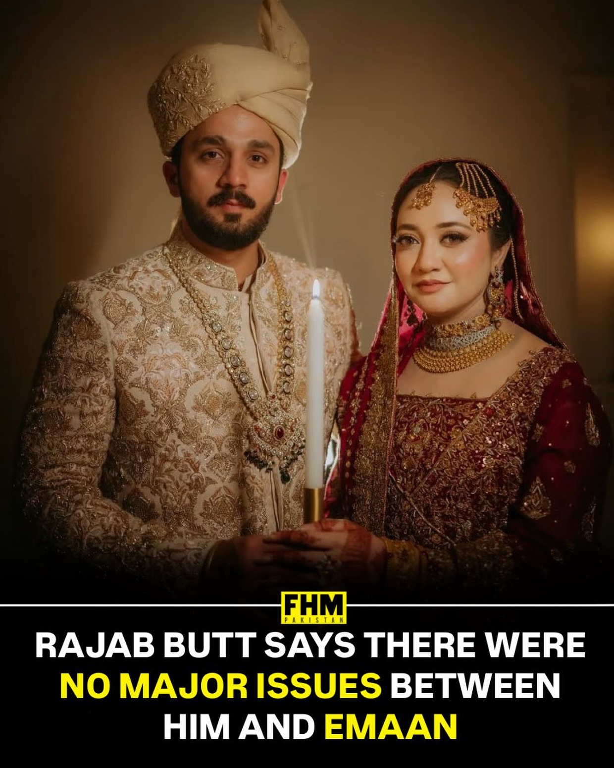 FHM Pakistan - Rajab Butt denies rumors of major fights... | Facebook