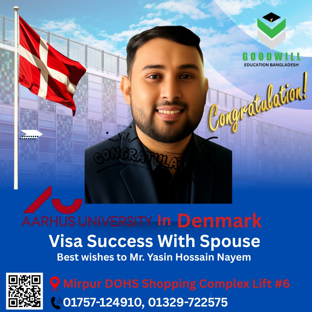 Goodwill - 🎓 Congratulations to Mr. Yasin Hossain Nayem! 🇩🇰 We are ...