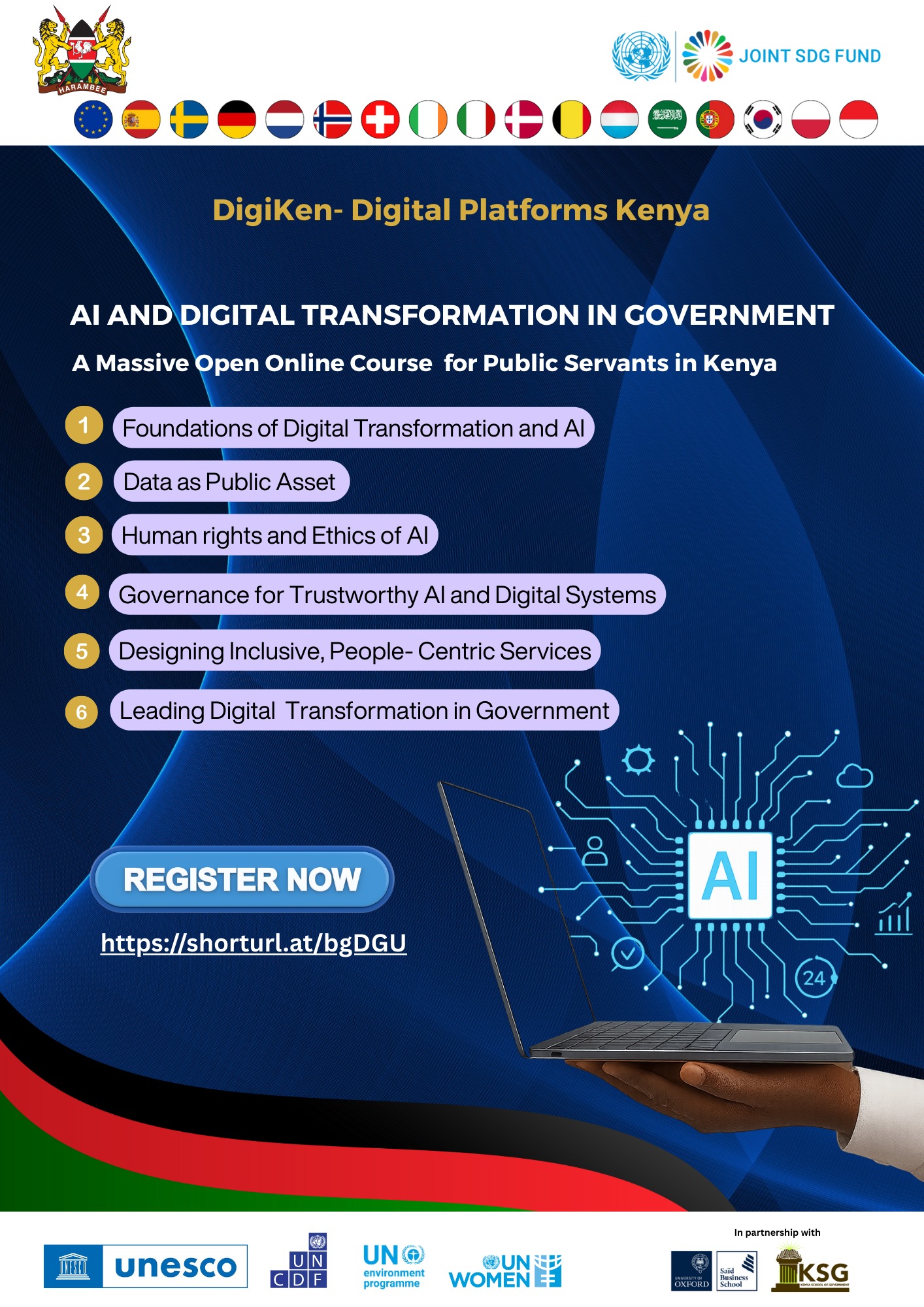 UN - Kenya leads the way in digital governance! We’re proud to announce ...