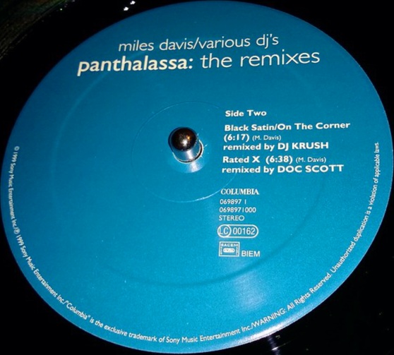 Miles Davis Panthalassa 2xLP music release