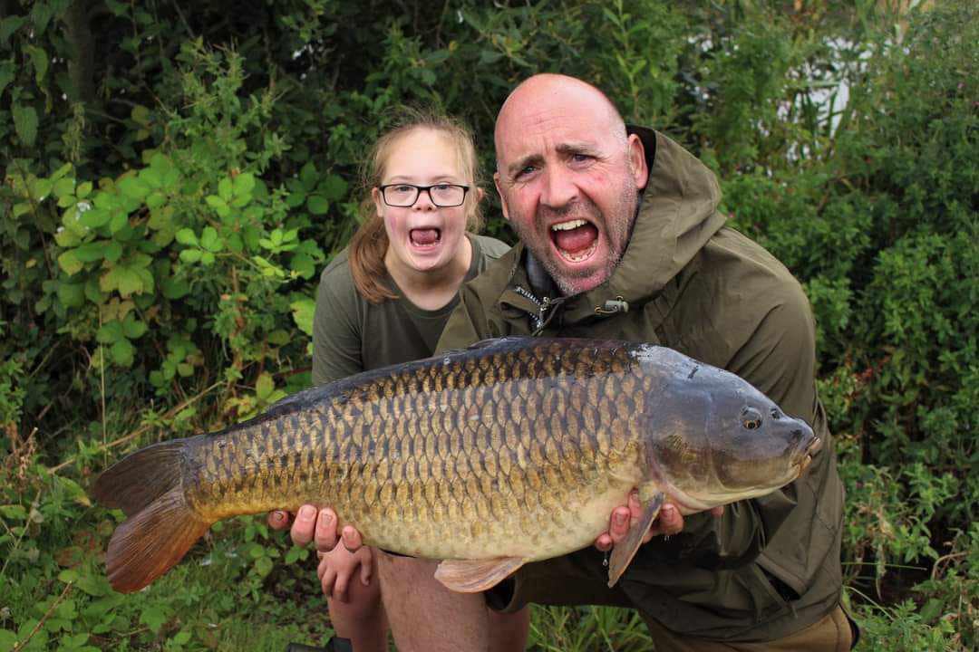 Richmond Lakes - Neil Osborn and the best of the 13 fish...