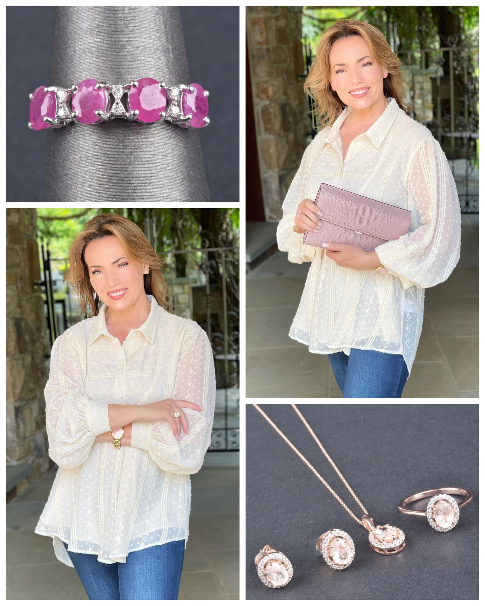 Lisa - We’ve never done this before! A morganite set, and so many other ...