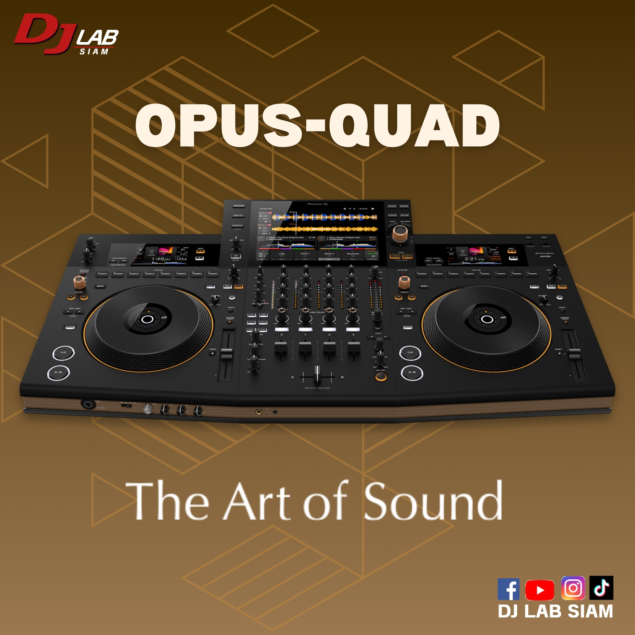 DJ Lab Siam - OPUS-QUAD All in one Dj system... | Facebook