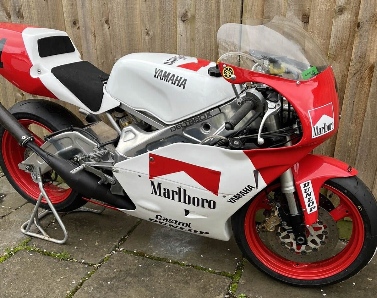 1993 Yamaha TZ250 V-twin race bike. Went as well as they looked