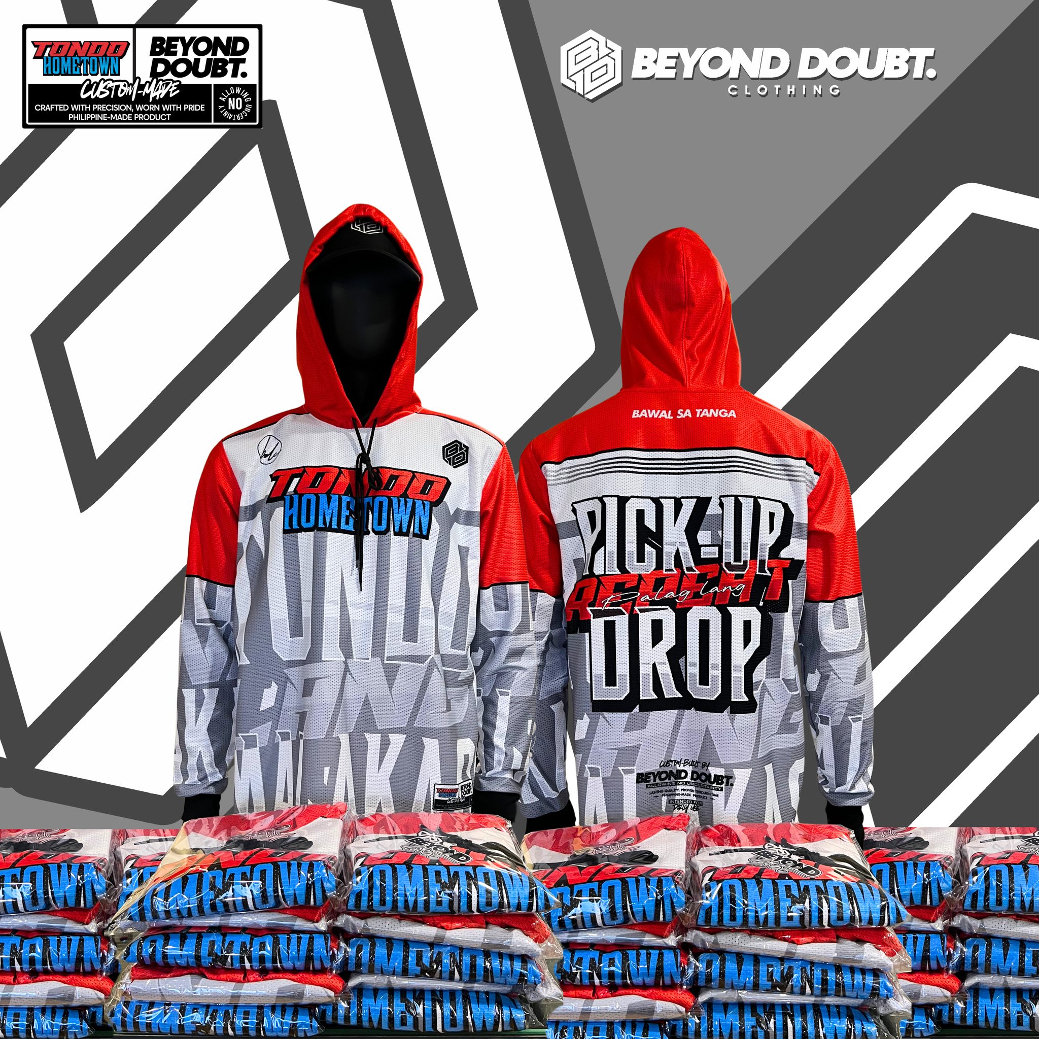 CUSTOM-MADE ORDER - NOT FOR SALE ) Custom Aircool Fabric HOODIE