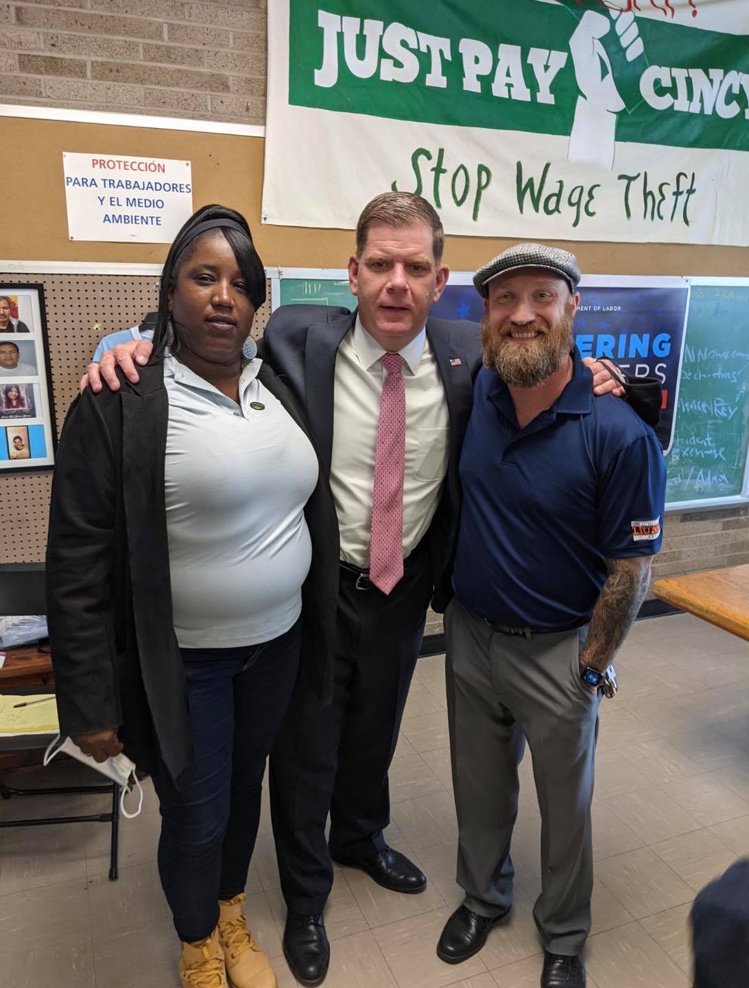 BM Justin Phillips and Organizer... - Laborers’ Local 265 | Facebook