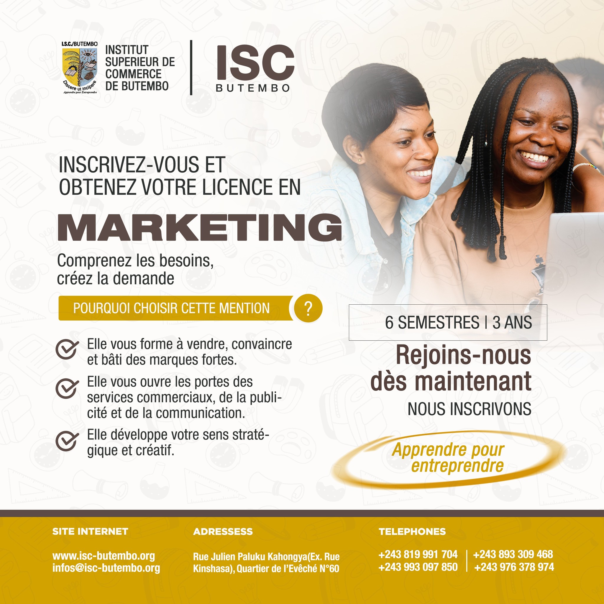 Institut Supérieur de Commerce de Butembo | Butembo