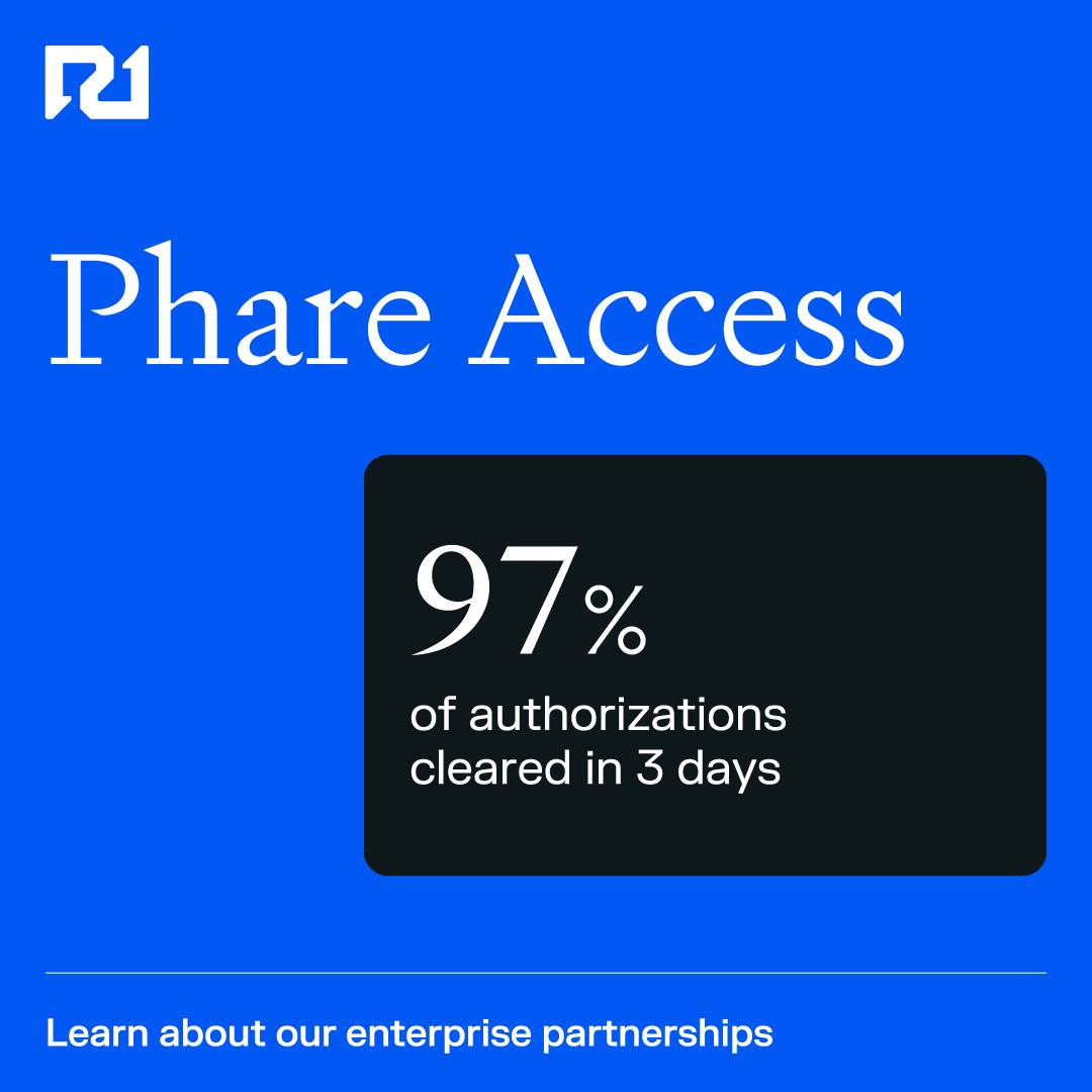 R1 - Phare Access blends AI and intuitive patient tools to clear ...