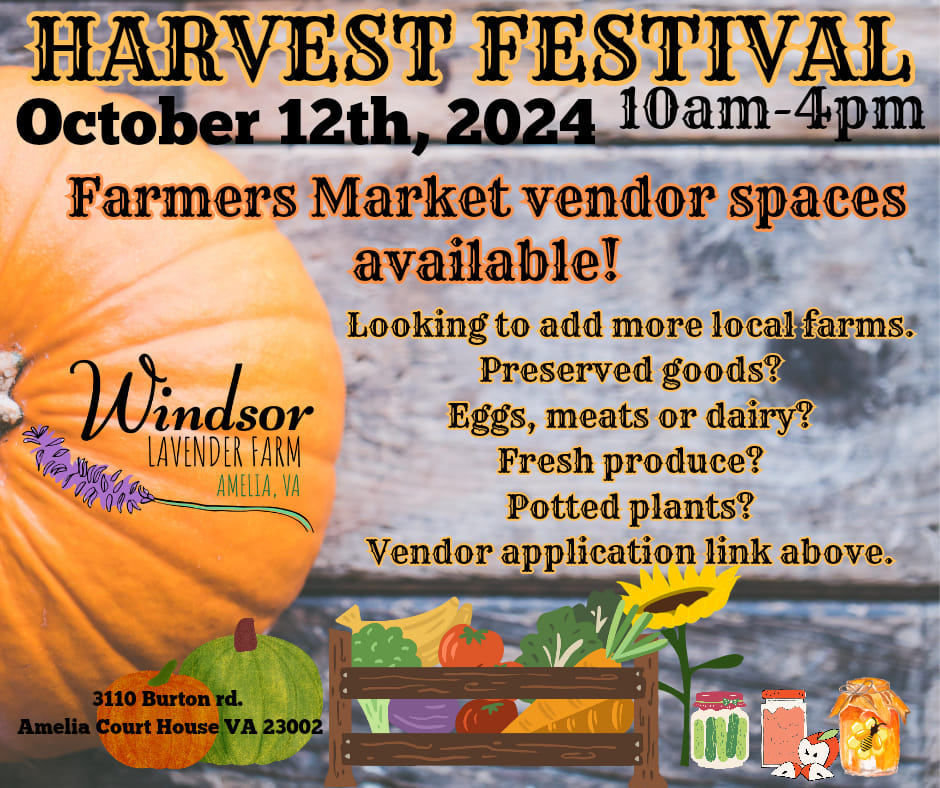 Virginia's 5th annual harvest festival on October 1st