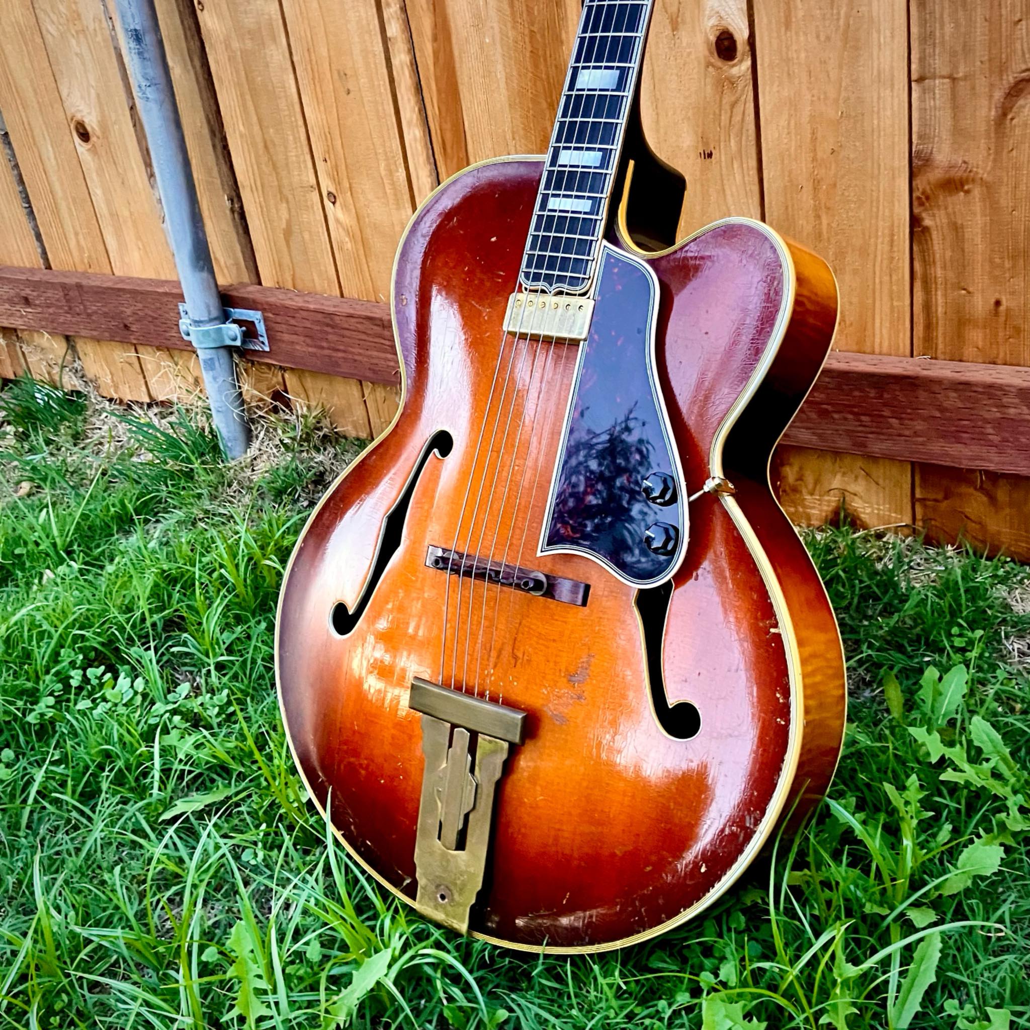 Upgraded Gibson L-5C with Kent Armstrong floating PAF pickup