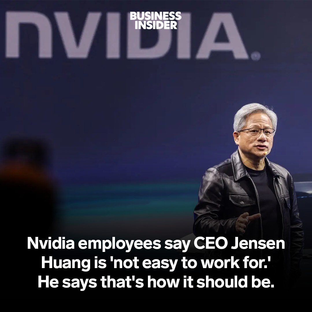 Insider - Nvidia CEO Jensen Huang has a reputation for... | Facebook
