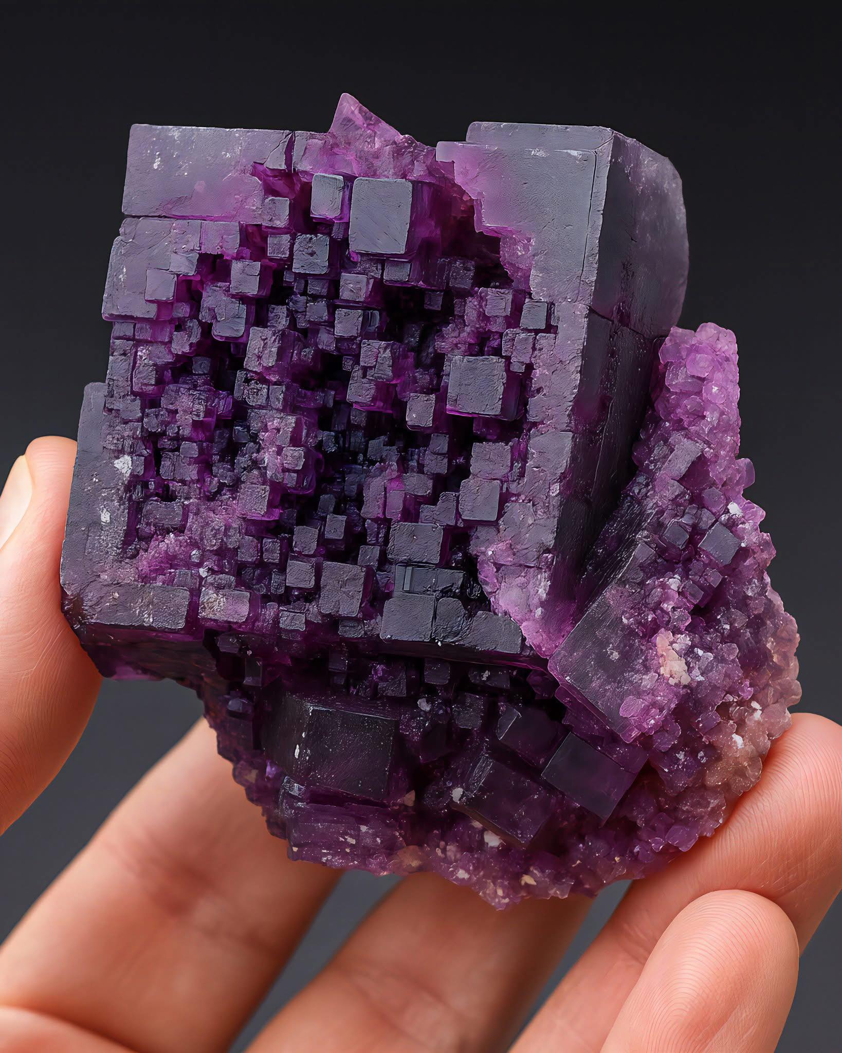 Fluorite from the Minerva #1 Mine, Hardin County, Illinois