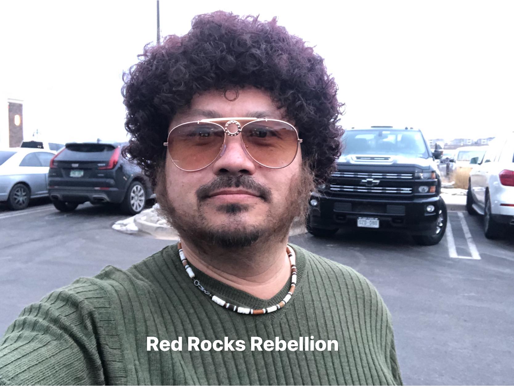 A lot of bands wear make up, or... - Red Rocks Rebellion