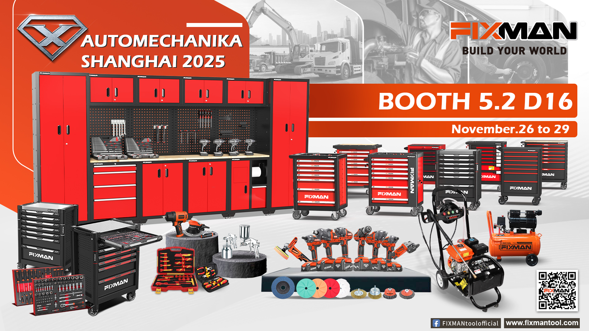 Fixman - 🔧 Hey tool lovers! Automechanika Shanghai is #FIXMAN LAST SHOW ...