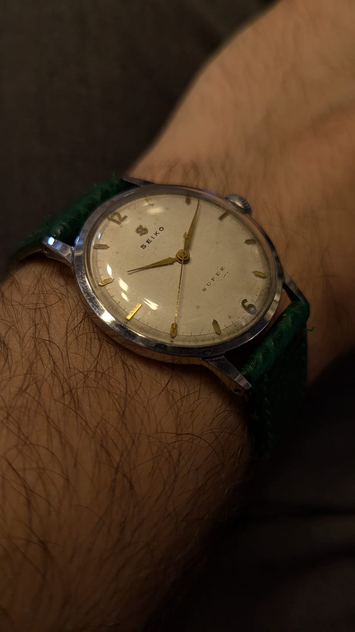 A Seiko Super from the 1950's - not just a super watch but also