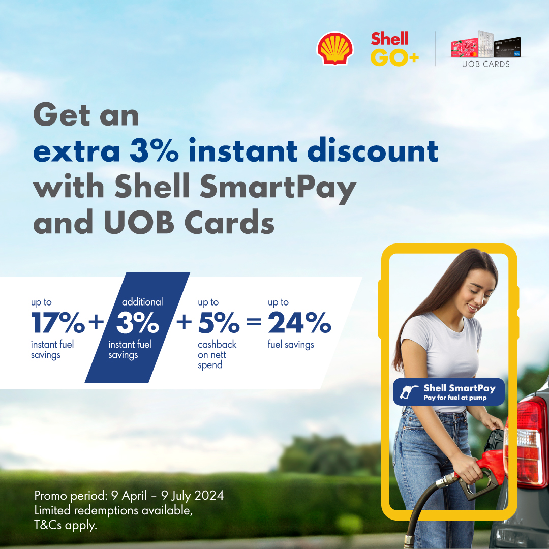 Shell - You spoke, we listened - the UOB x Shell SmartPay...