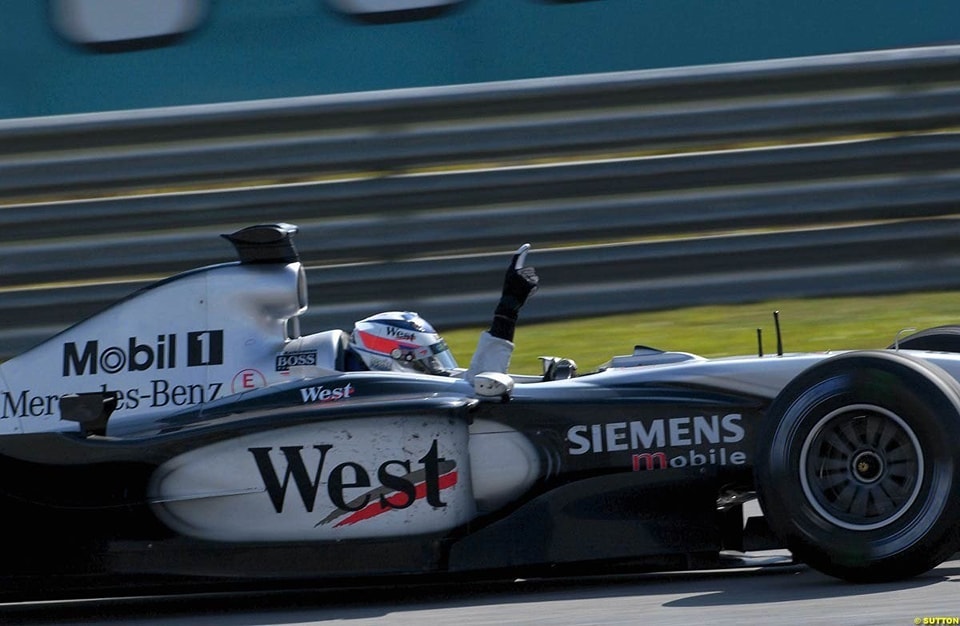 23 March 2003 🇲🇾 #OTD Kimi Raikkonen wins the Malaysian GP and