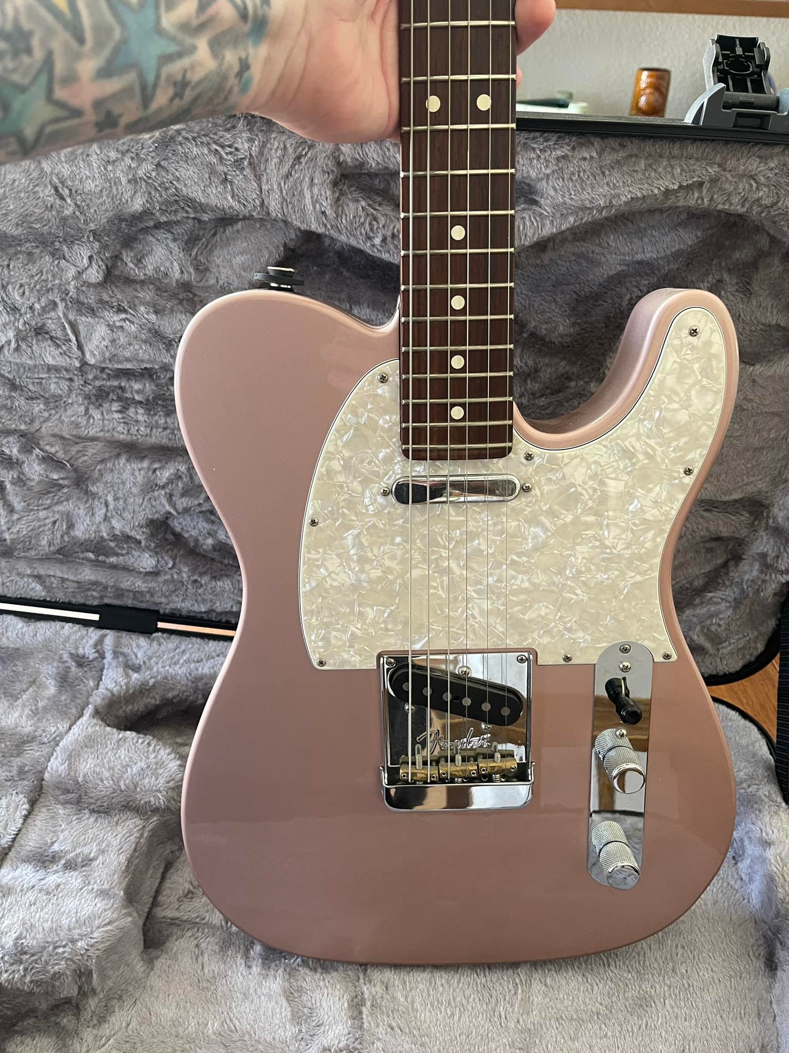 Fender Mexico Telecaster ローズゴールド (限定色) Fender Limited