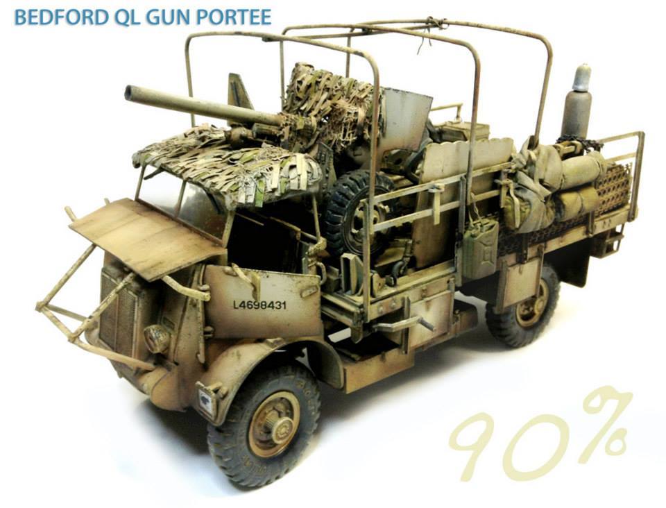Bedford QL Gun Portee - 1/35 Italeri by Alessandro Bruschi