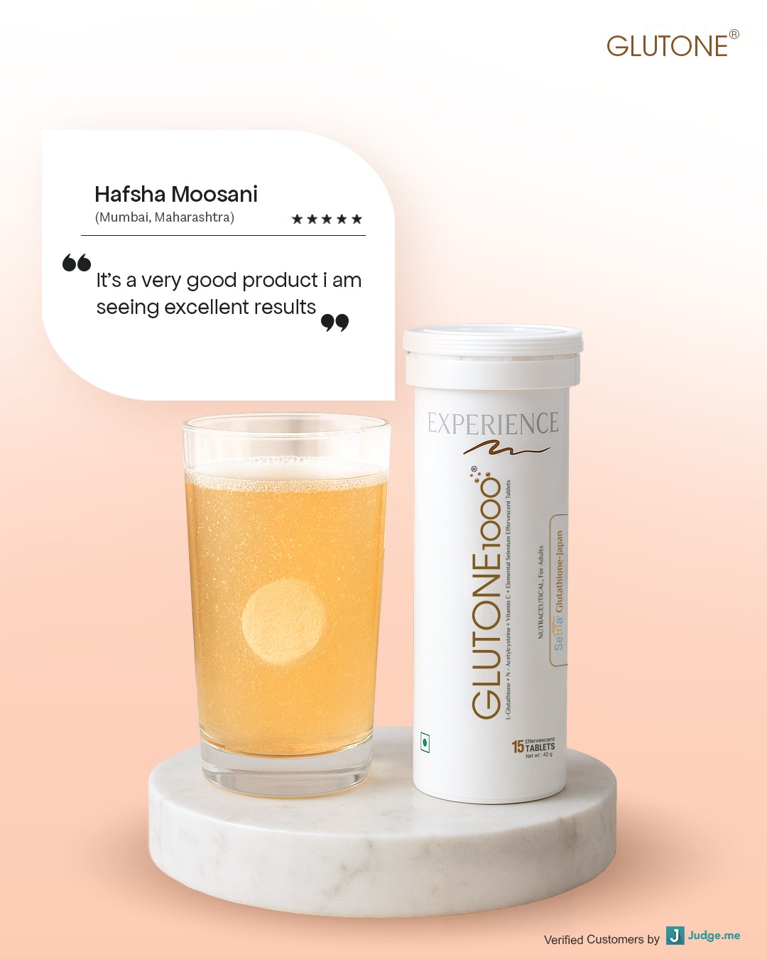 Glutone - Thank you for trusting Glutone 1000 in your glow journey ✨ If you've been waiting for a sign to start yours—this is it 💛 (Customer Reviews, Glutone, Glutone1000, Glutathione Tablets)