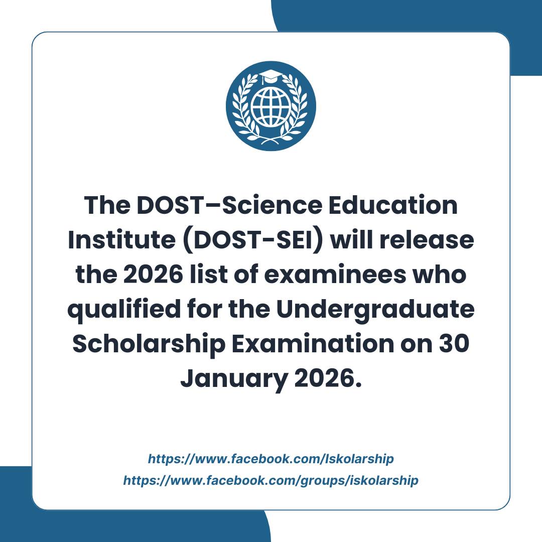 DOST Scholarship 2026 - 2027 Latest Updates | please update us on the ...