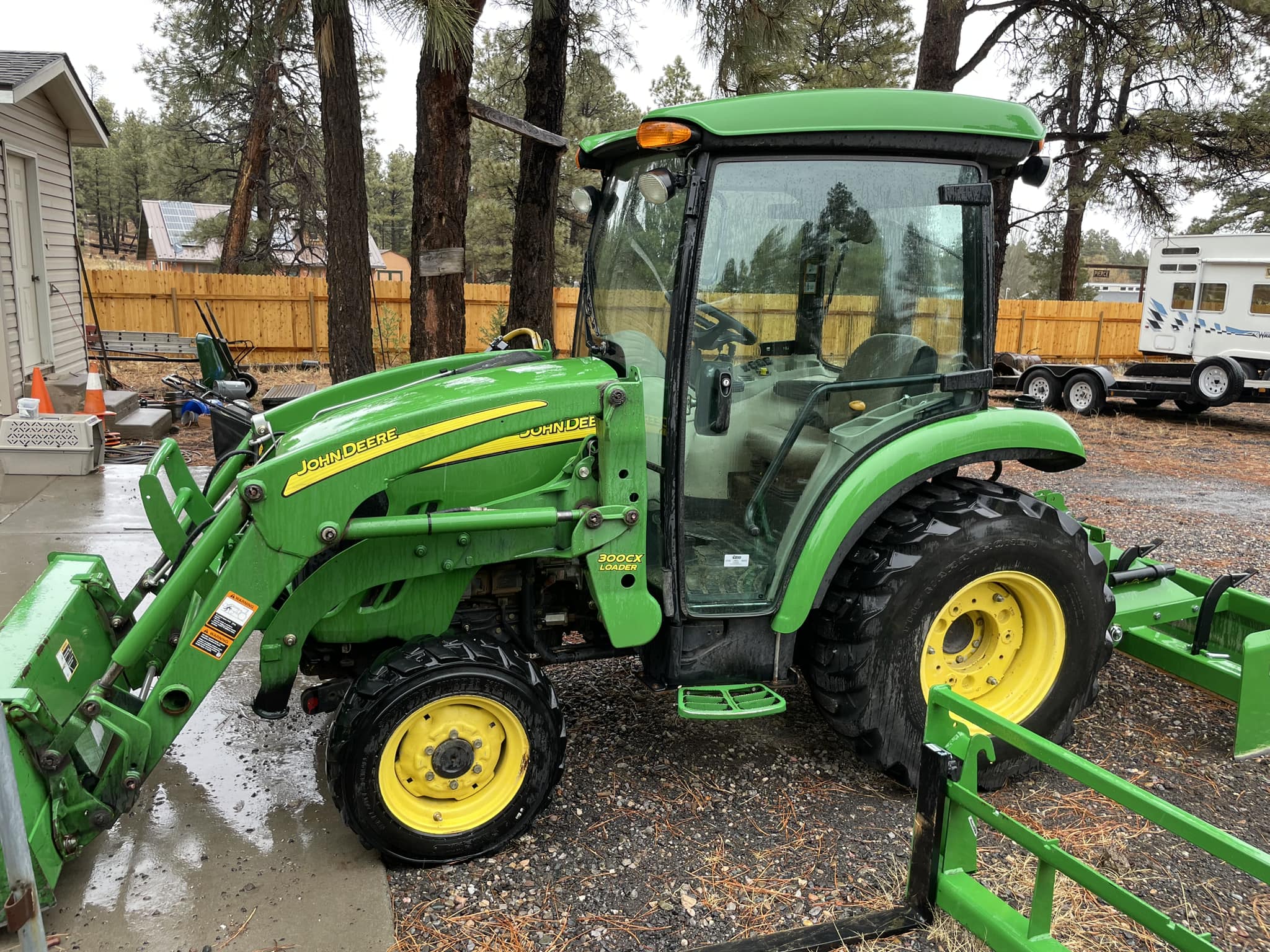 Want to trade 3720 cab for open station tractor